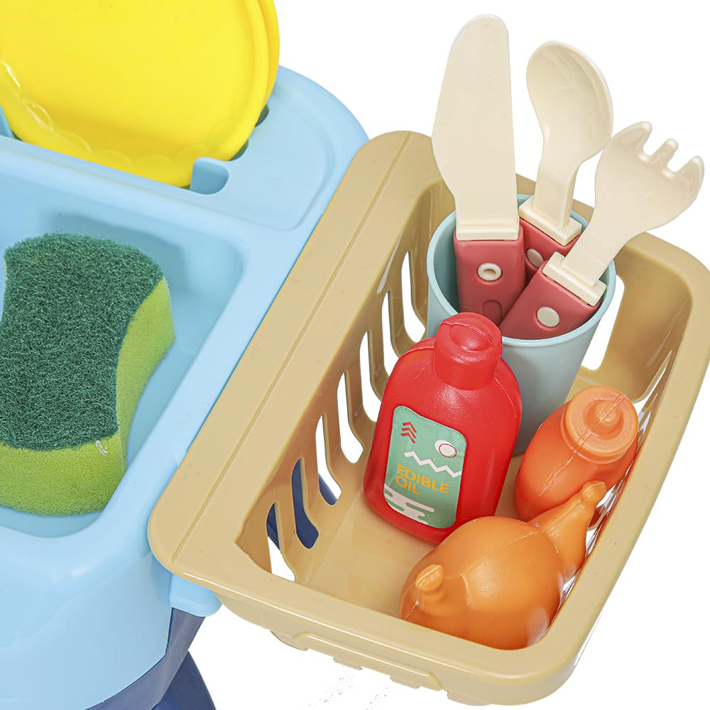 Zippy Toys, Brinquedo Infantil Pia Lava Louca Sai Agua, 29 Peças